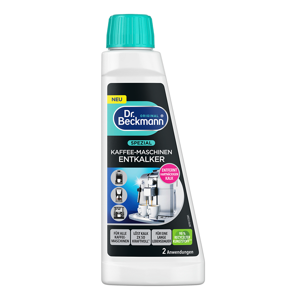 Bild: Dr. Beckmann Kaffeemaschinen Entkalker