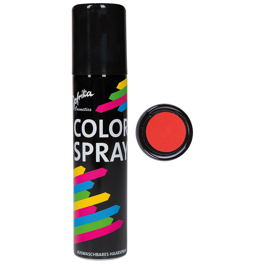 Bild: Jofrika auswaschbarer Farb-Haarspray Rot rot