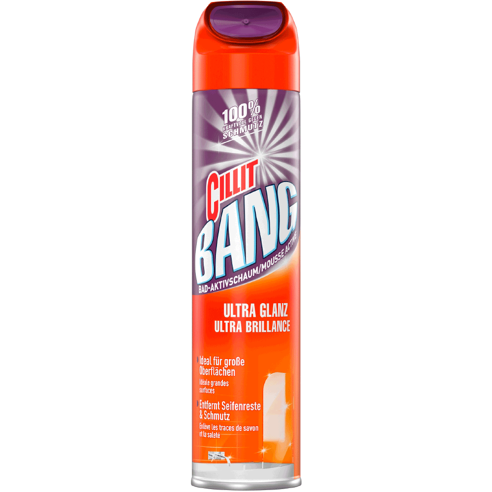 Bild: CILLIT BANG Bad-Aktivschaum Ultra Glanz
