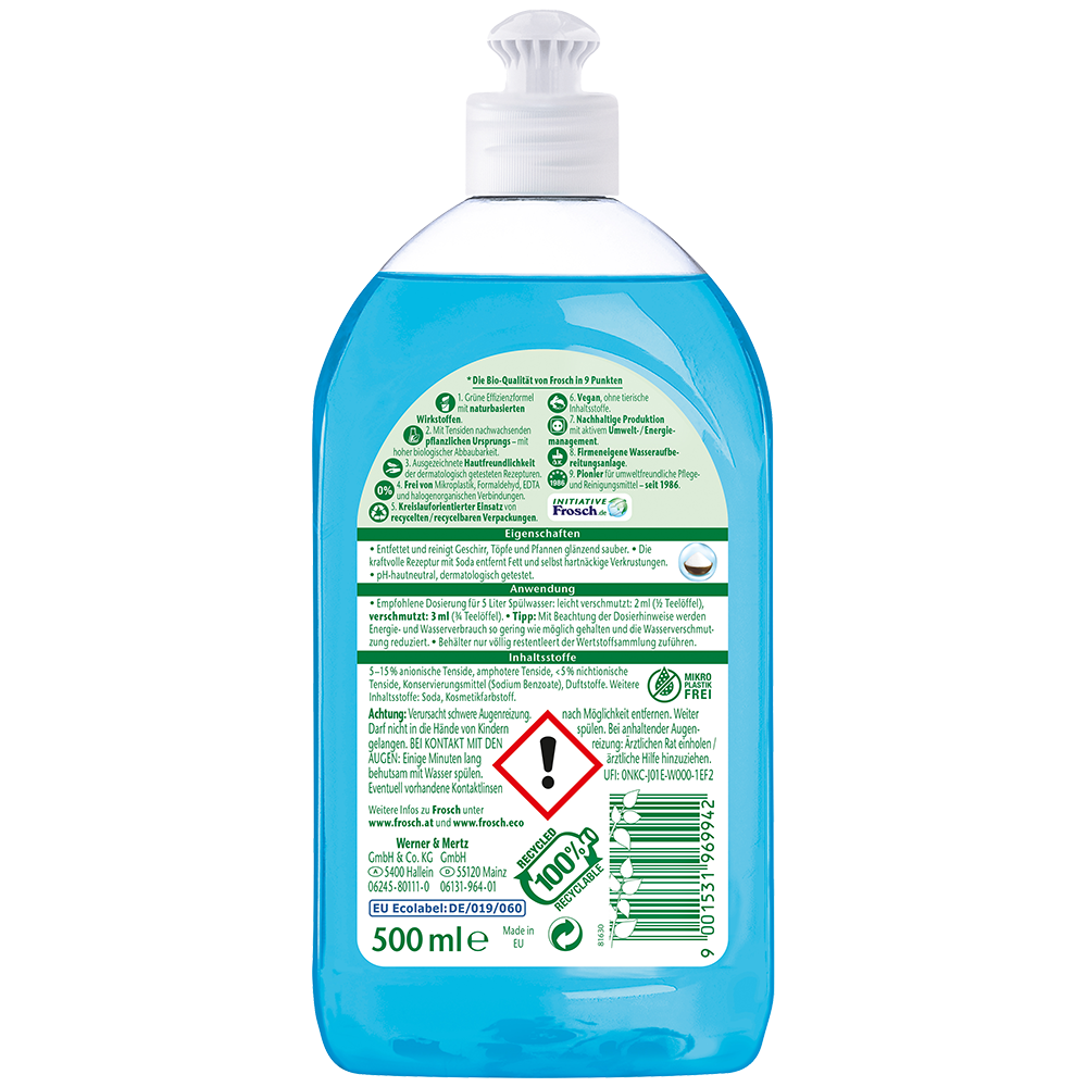 Bild: Frosch Spül Konzentrat Aktiv Soda 