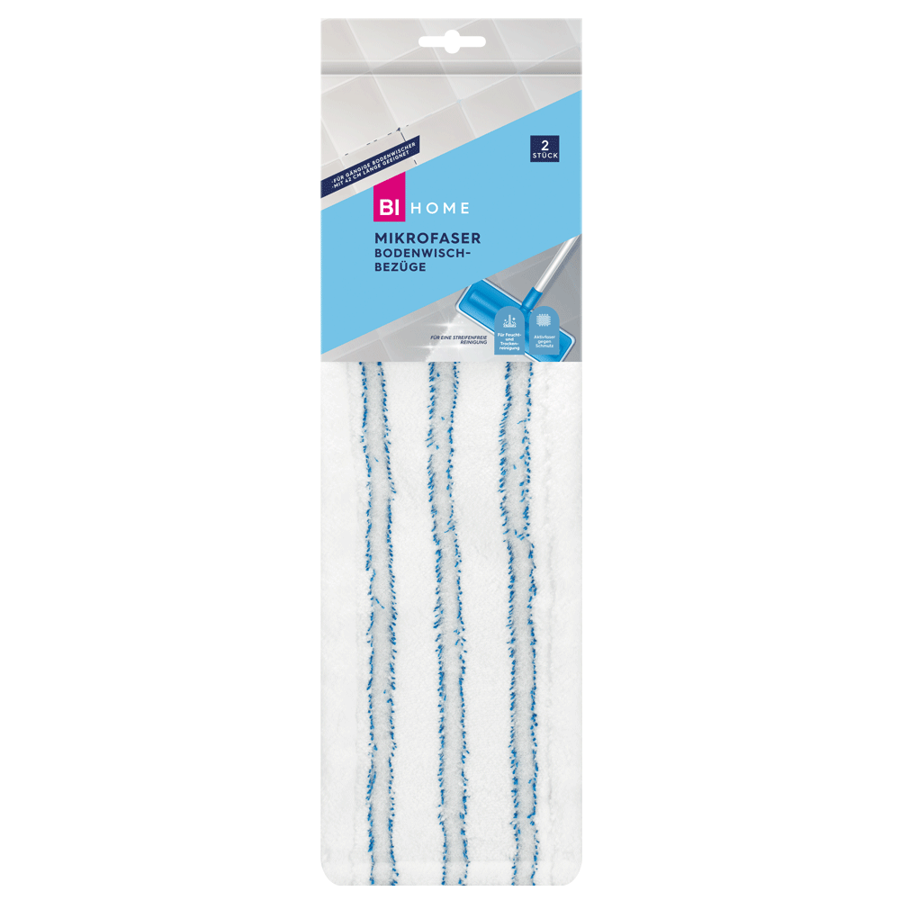 Bild: BI HOME Microfaser Bodenwischbezüge