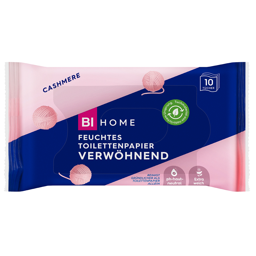 Bild: BI HOME Feuchtes Toilettenpapier Verwöhnend 