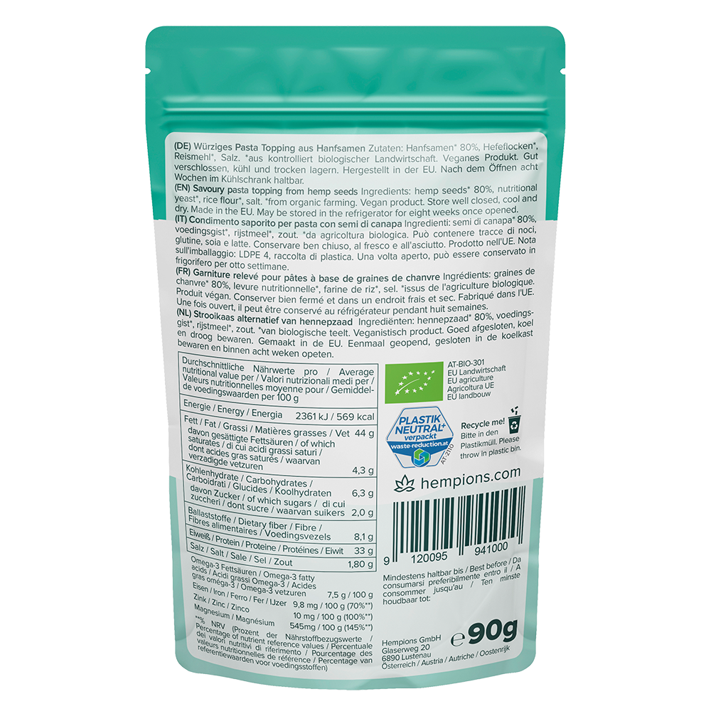 Bild: Hempions Bio Hanf Hamesan 