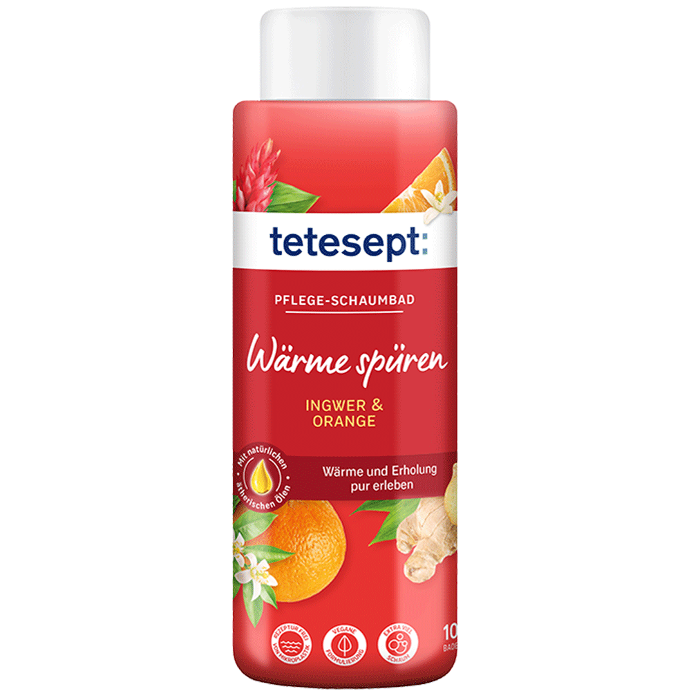 Bild: tetesept: Pflege-Schaumbad Wärme Spüren 