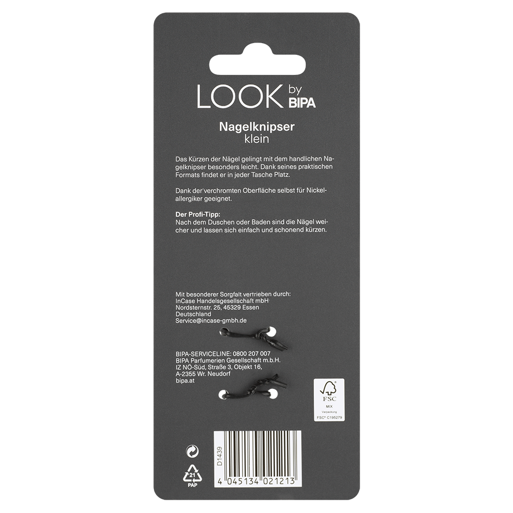 Bild: LOOK BY BIPA Nagelknipser Klein 