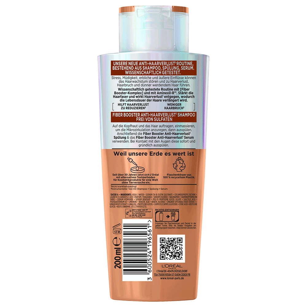 Bild: L'ORÉAL PARIS ELVITAL Fiber Booster Shampoo 