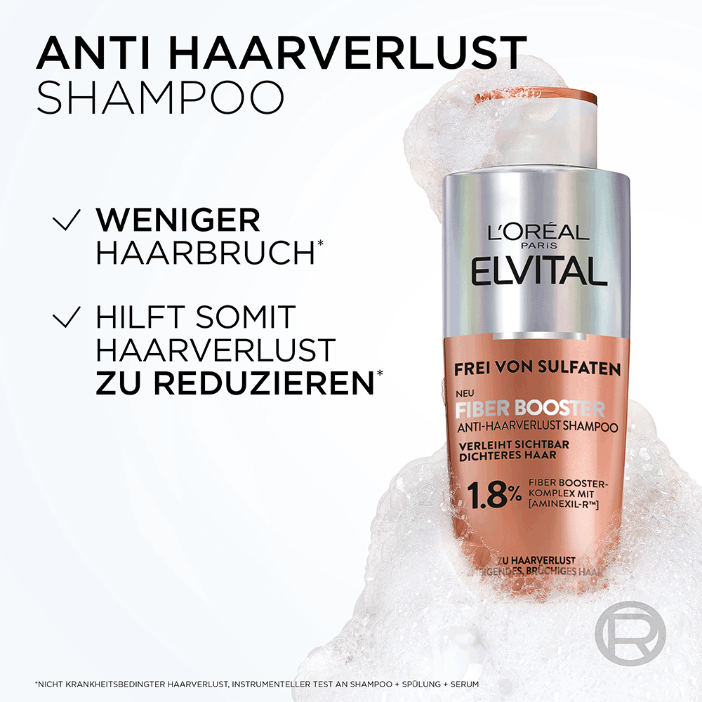 Bild: L'ORÉAL PARIS ELVITAL Fiber Booster Shampoo 