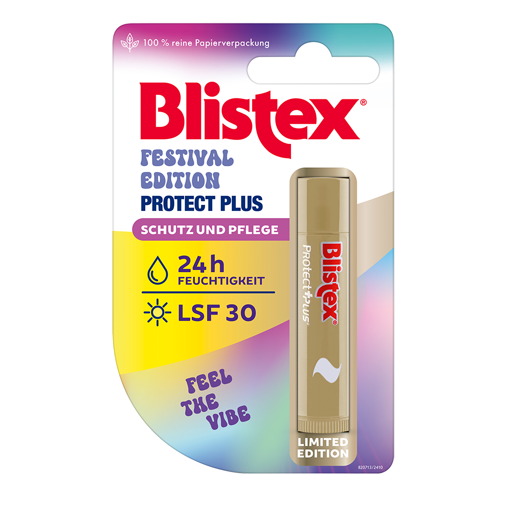Bild: Blistex Lippenpflege Festival Edition Protect Plus