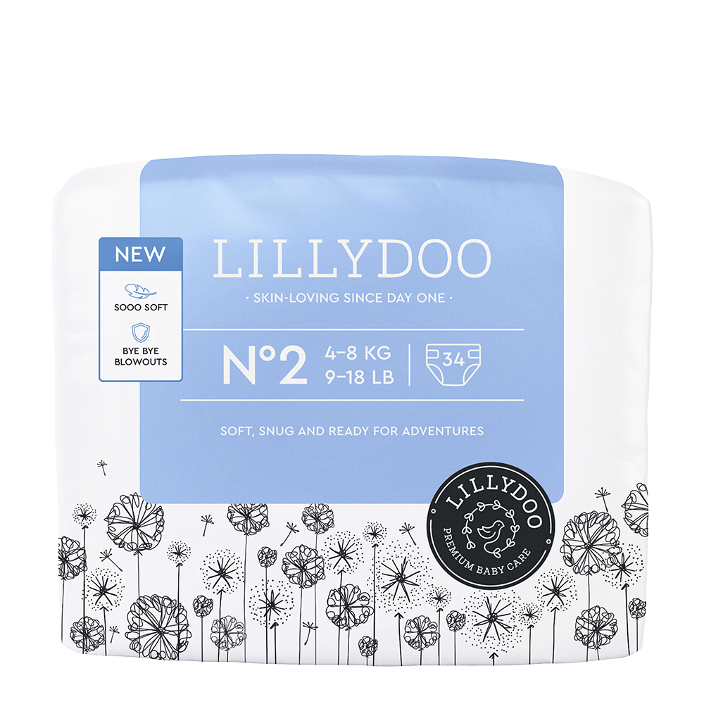 Bild: LILLYDOO Windeln N°2, 4 kg - 8 kg 