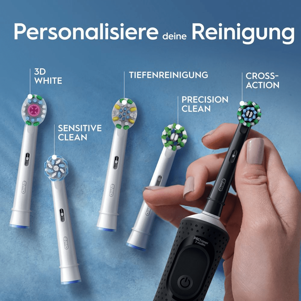 Bild: Oral-B Pro Vitality Elektrische Zahnbürste, Blue 