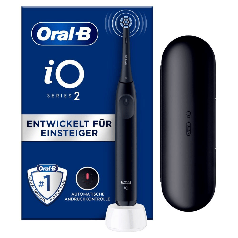 Bild: Oral-B iO Series 2 Elektrische Zahnbürste, Night Black 