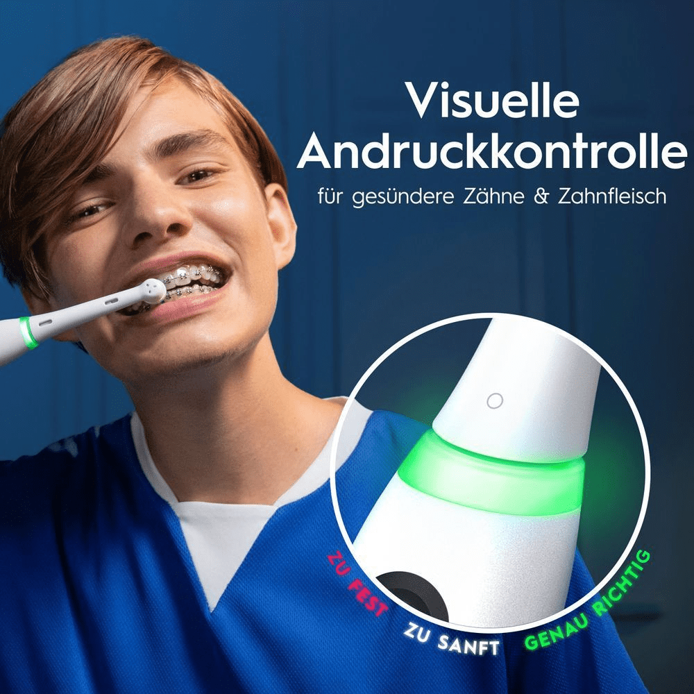 Bild: Oral-B iO Series 5 Elektrische Zahnbürste, Quite Qhite 