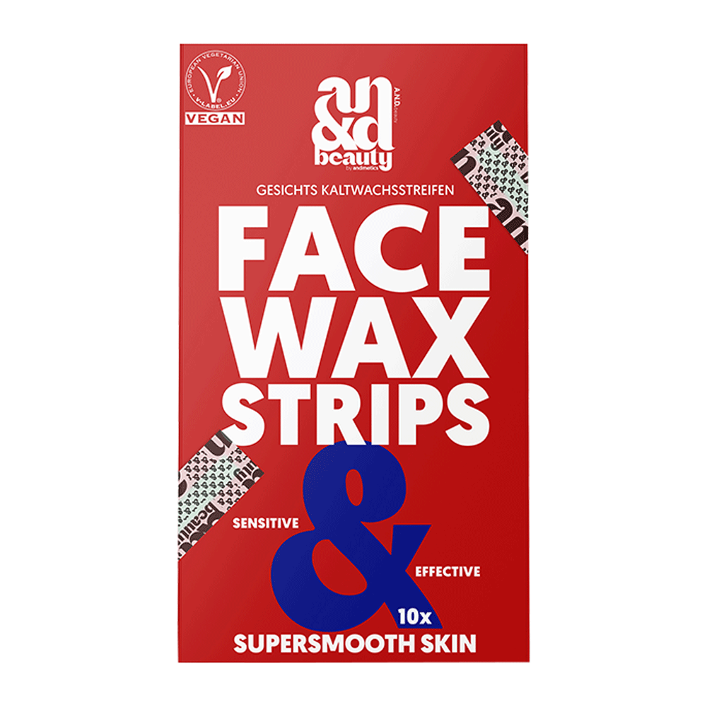Bild: A.N.D. beauty Gesichts Kaltwachsstreifen 