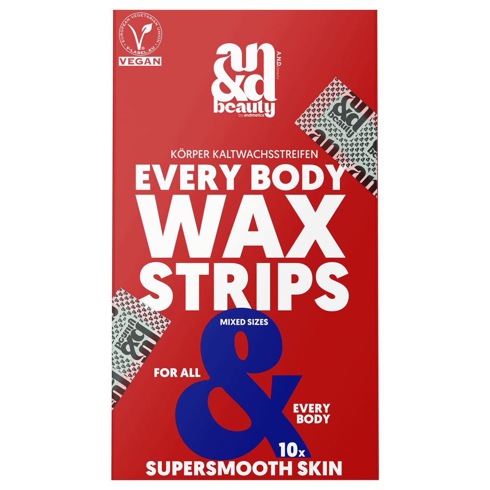 Bild: A.N.D. beauty Körper Kaltwachsstreifen 