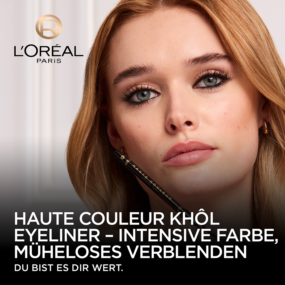 Bild: L'ORÉAL PARIS Haute Couleur Khol Eyeliner Noir Silk 