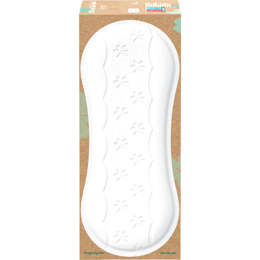 Bild: Carefree Organic Cotton Topsheet Slipeinlagen Normal 