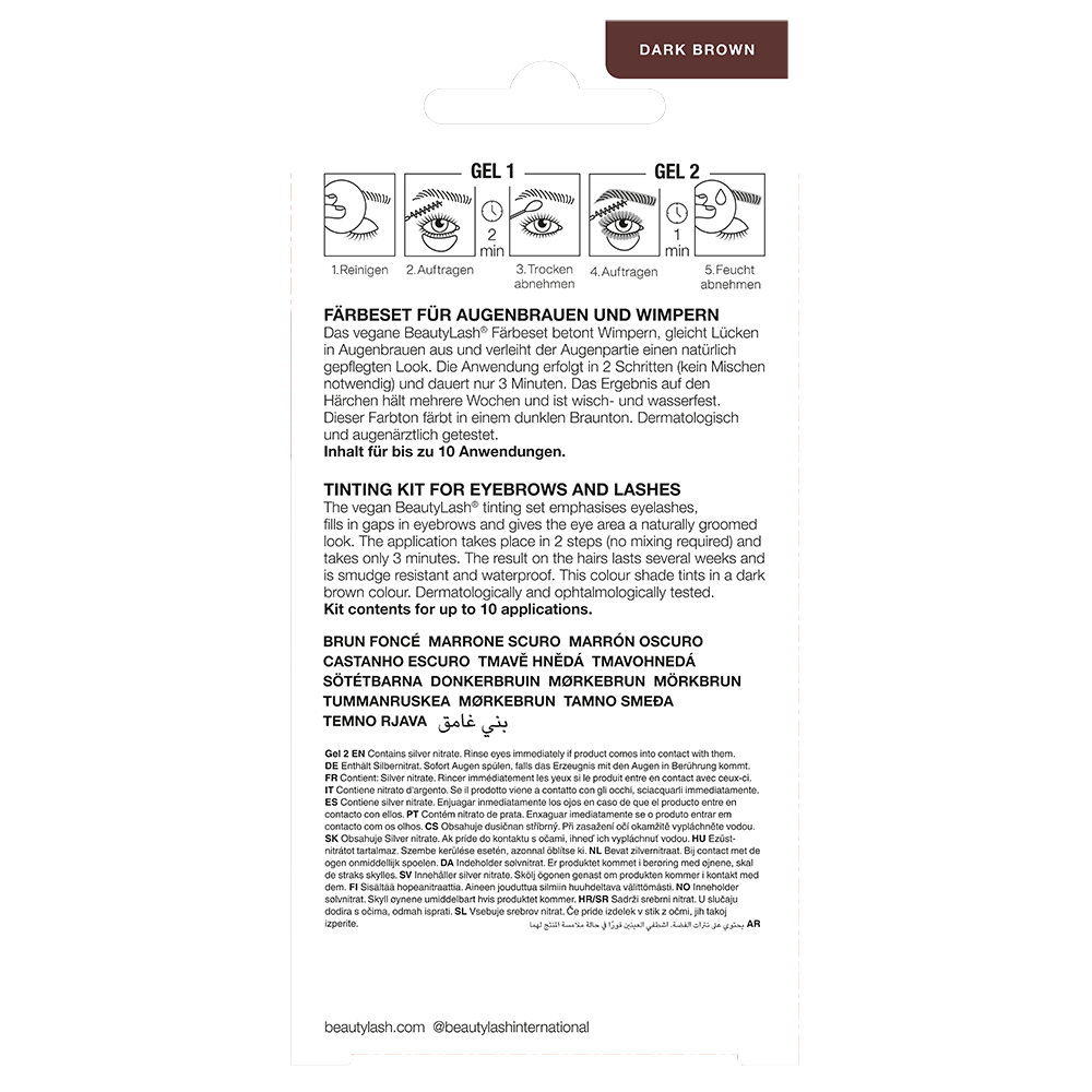 Bild: BeautyLash Pro Brow Colour dunkelbraun
