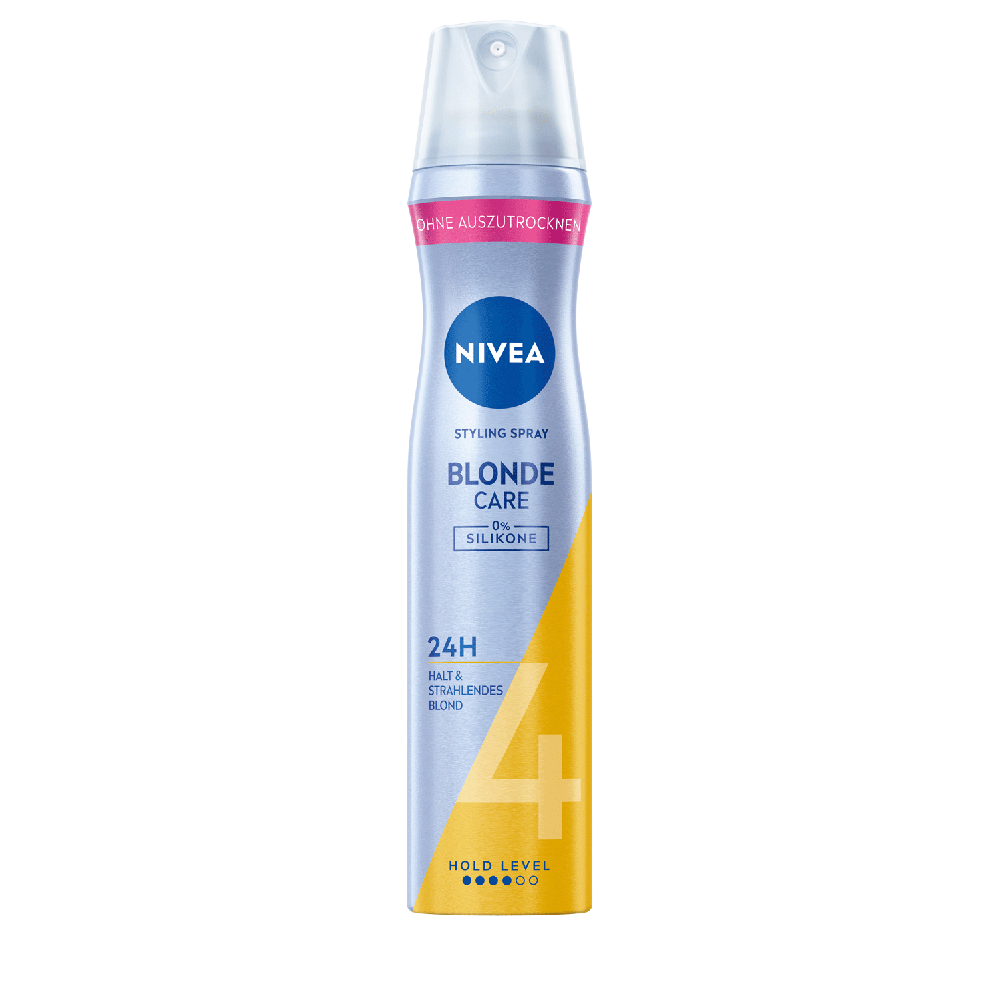 Bild: NIVEA Haarspray Blond Schutz 