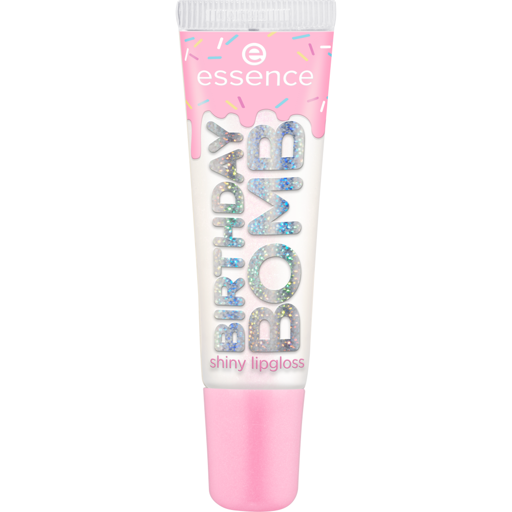 Bild: essence BIRTHDAY BOMB shiny lipgloss Cake My Day!