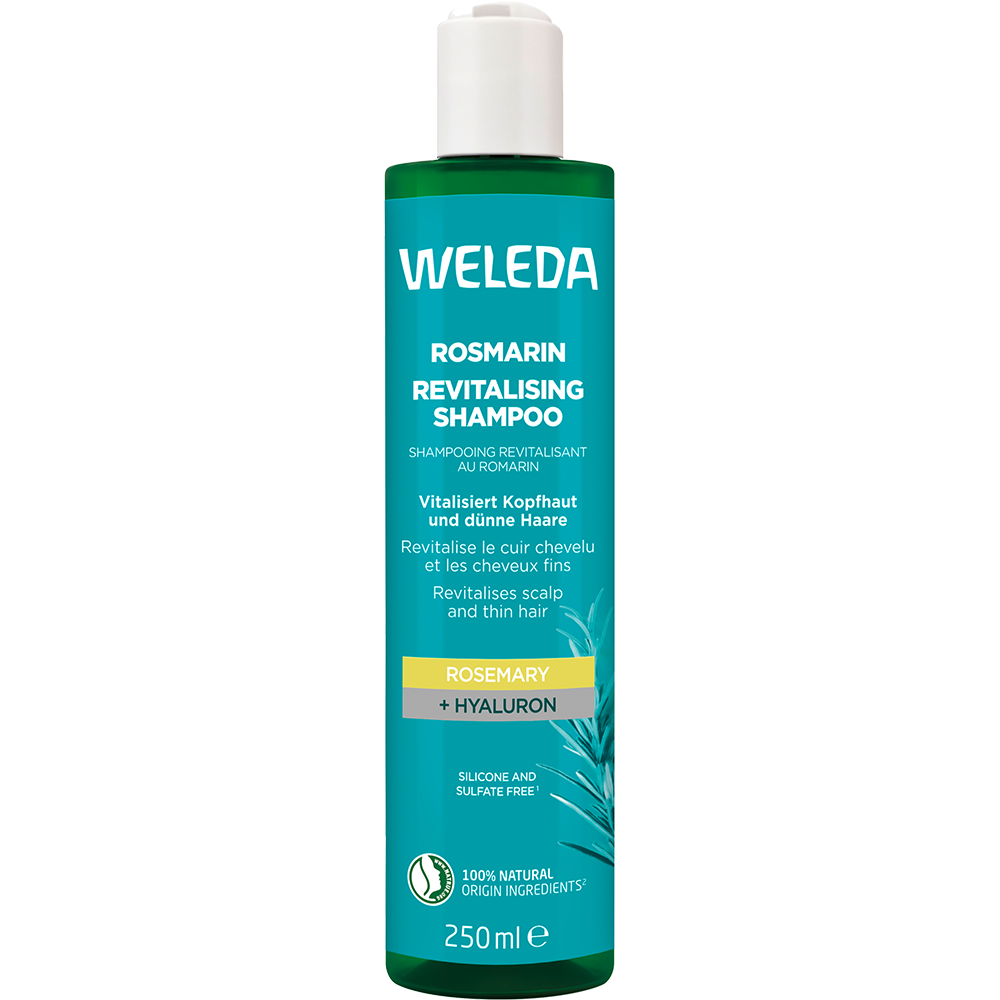 Bild: WELEDA Revitalising Shampoo Rosmarin 