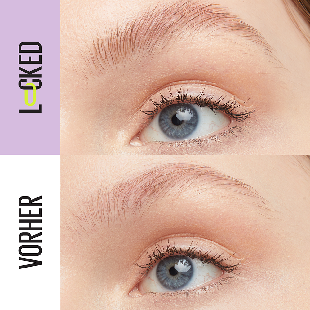 Bild: MAYBELLINE Super Lock Brow Glue Augenbrauengel Taupe