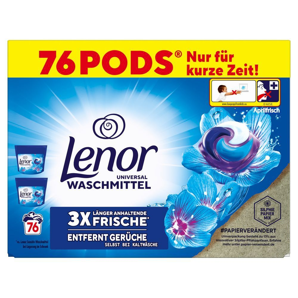 Bild: Lenor PODS® Waschkapseln, Aprilfrisch 