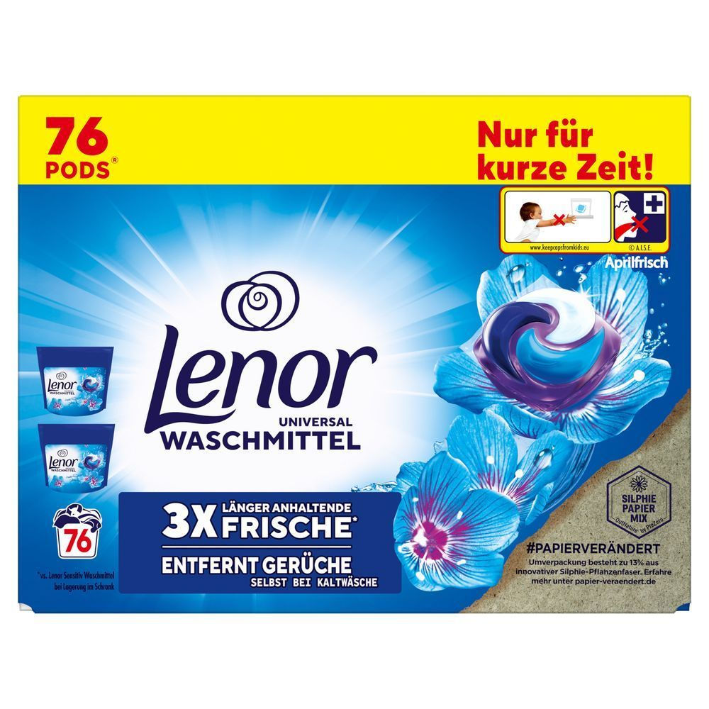 Bild: Lenor PODS® Waschkapseln, Aprilfrisch 