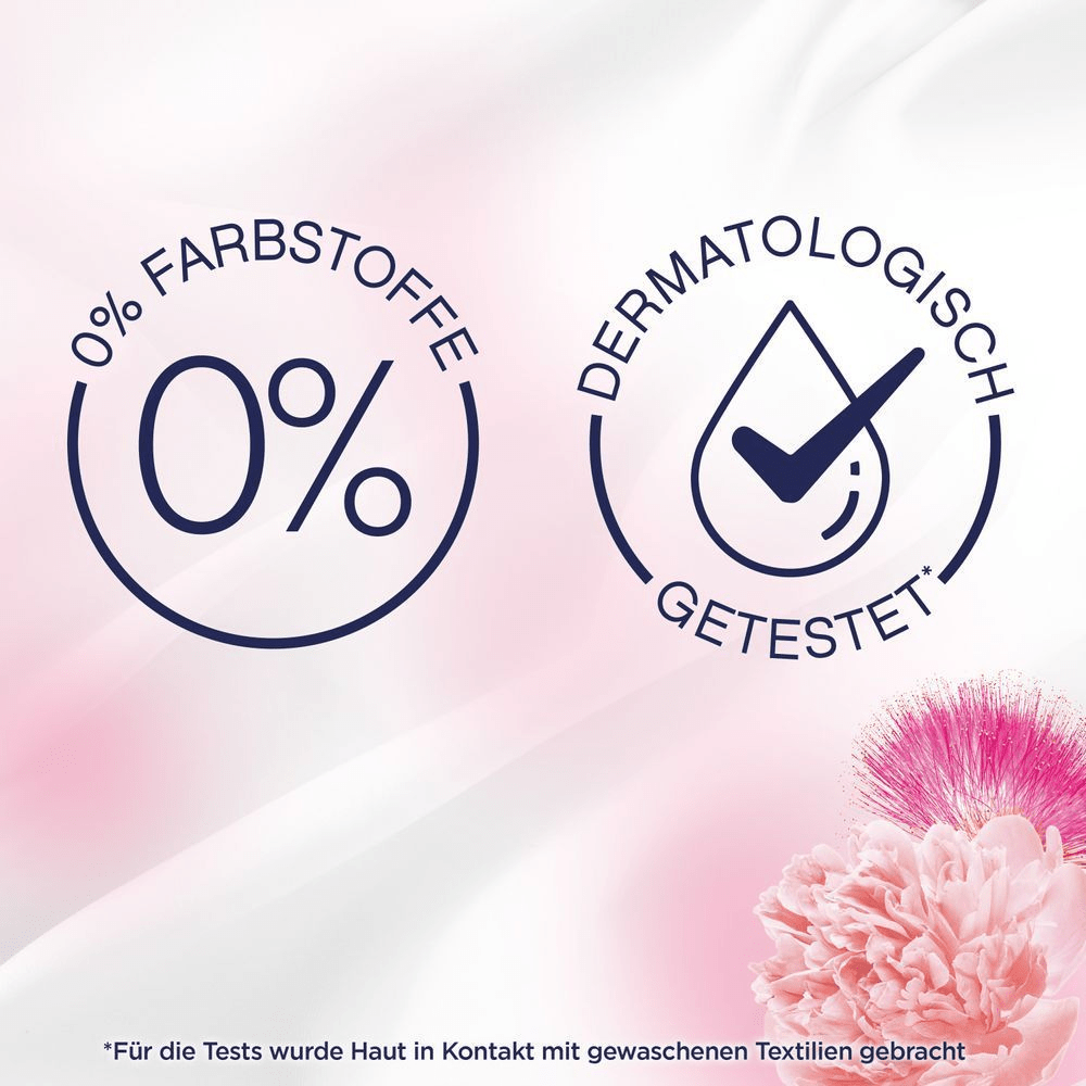 Bild: Lenor Weichspüler Light Pfingstrose & Seidenbaum-Blüte 