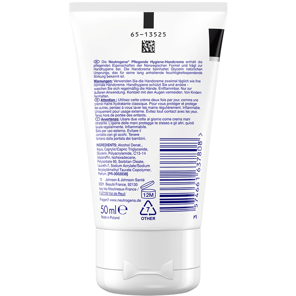 Bild: Neutrogena PFLEGENDE HYGIENE HANDCREME 