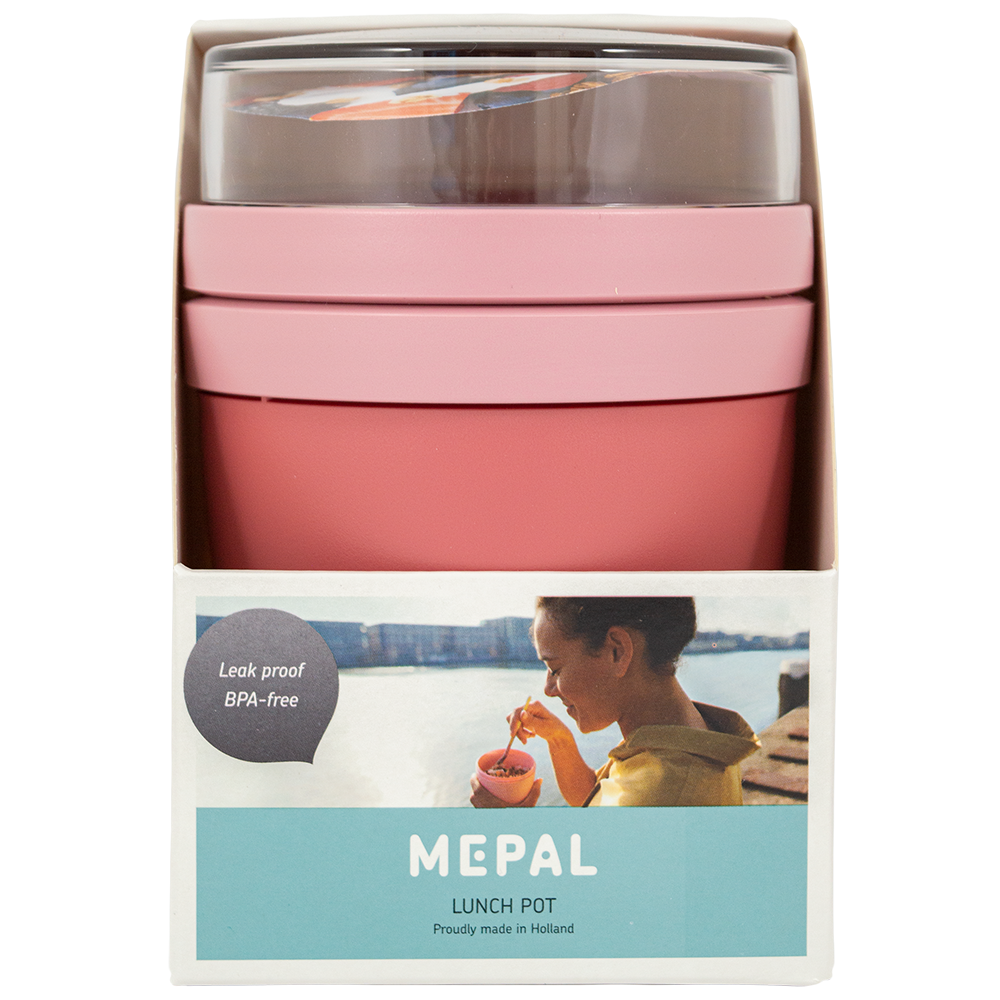 Bild: Mepal Lunchpot Vivid Mauve 500ml + 200ml 