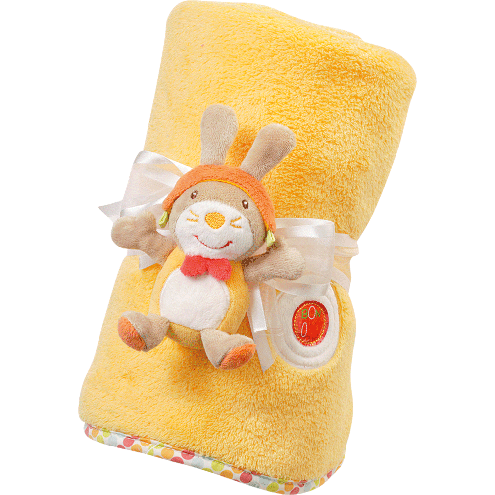 Bild: Fehn Kuscheldecke Hase Bon Voyage