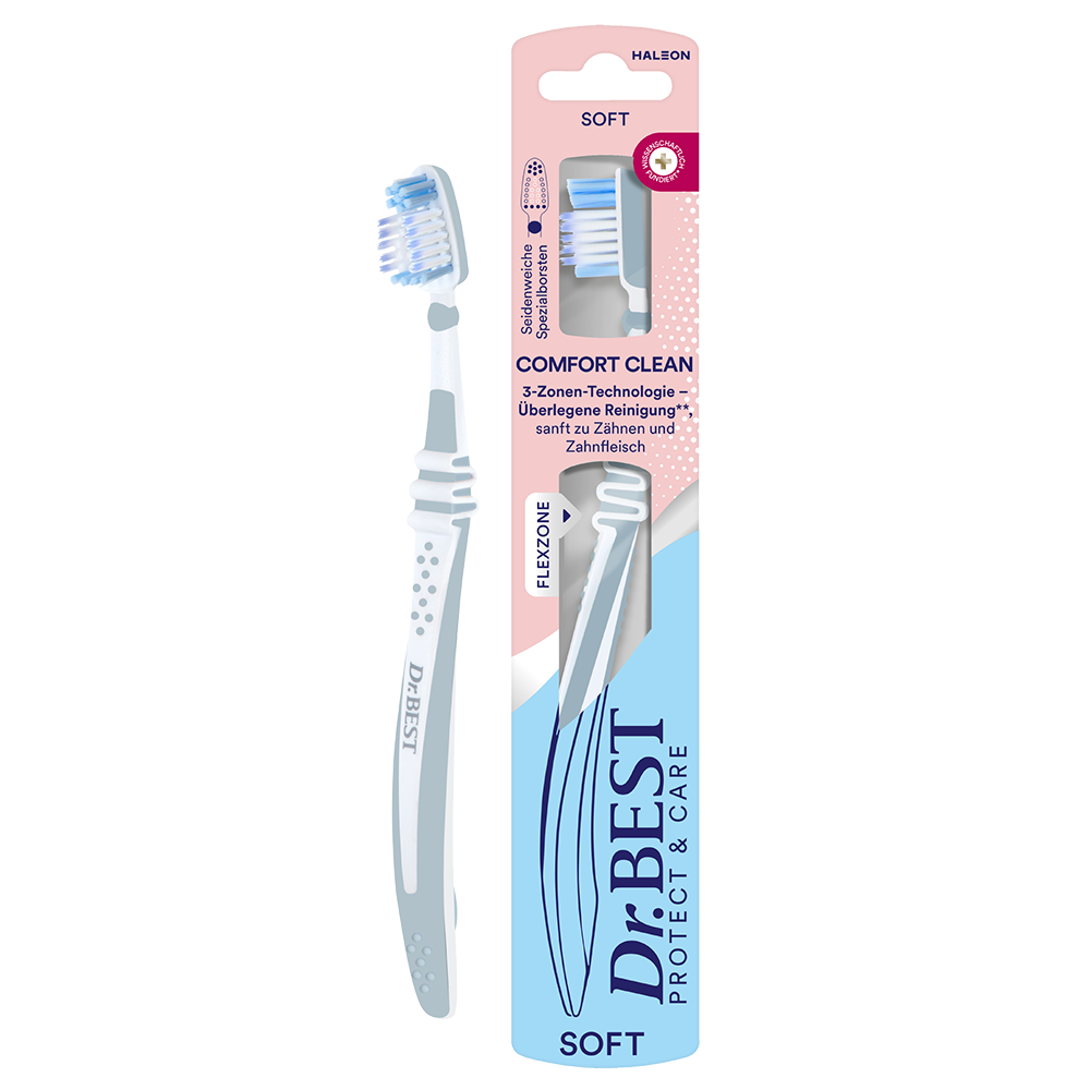 Bild: Dr. BEST Comfort Clean Zahnbürste Soft 