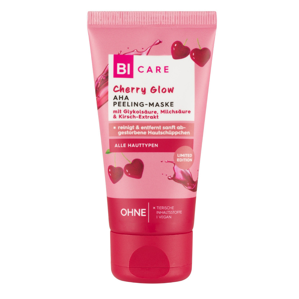 Bild: BI CARE Cherry Glow AHA Peeling Maske 