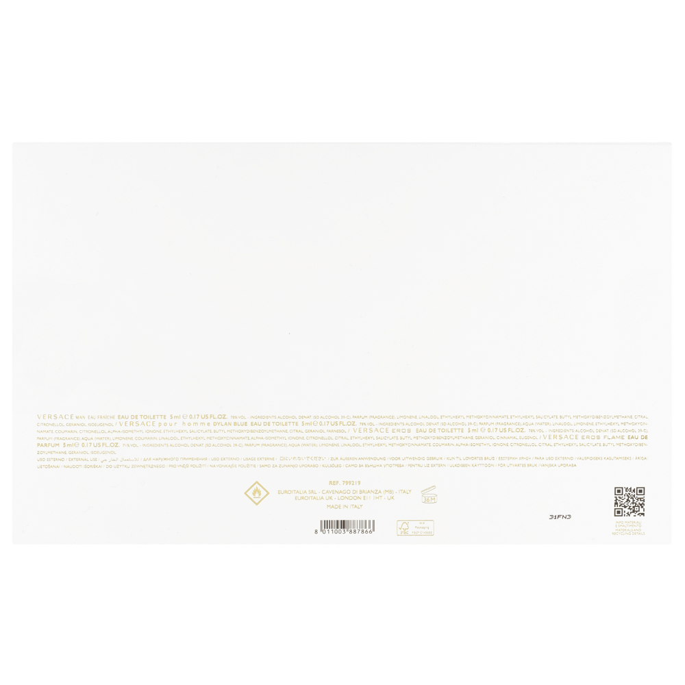 Bild: Versace Miniaturen Geschenkset 