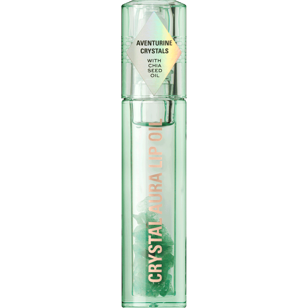 Bild: REVOLUTION Crystal Aura Lip Oil aventurine