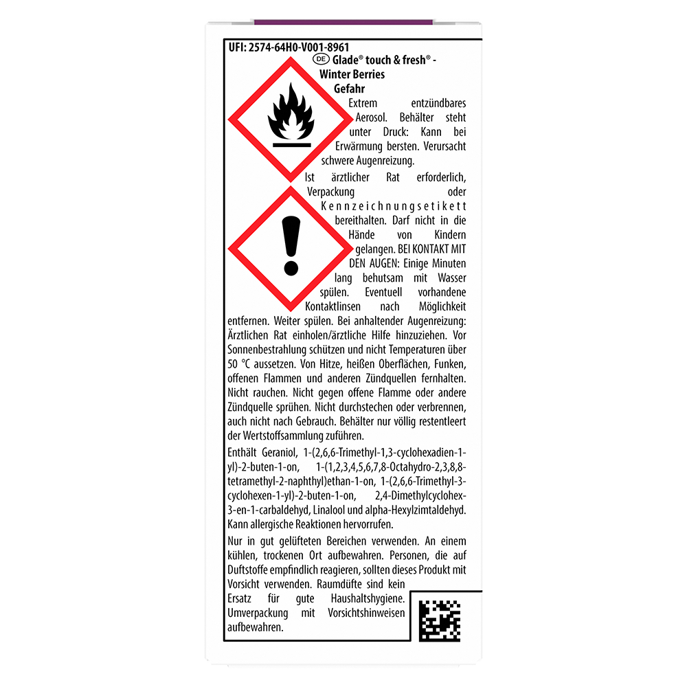 Bild: Glade Touch & Fresh Winter Berries 
