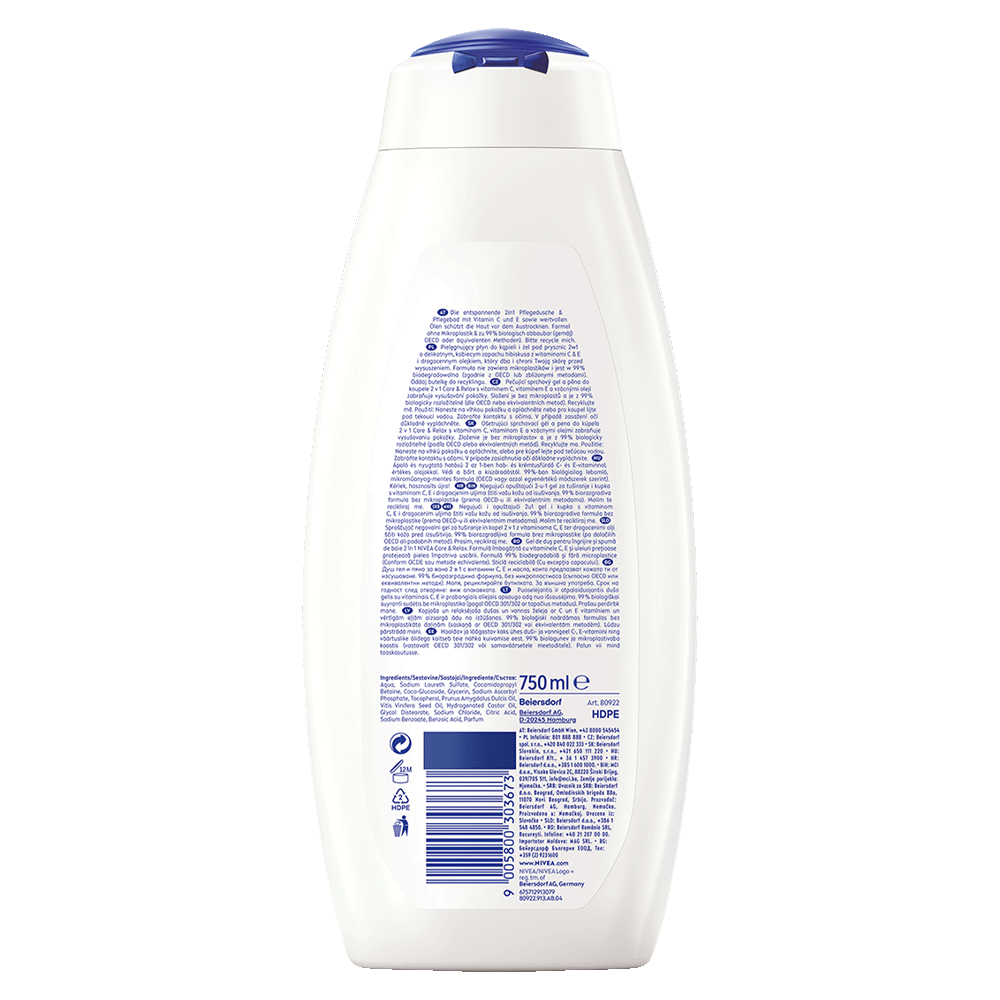 Bild: NIVEA Pflegebad Care and Relax 