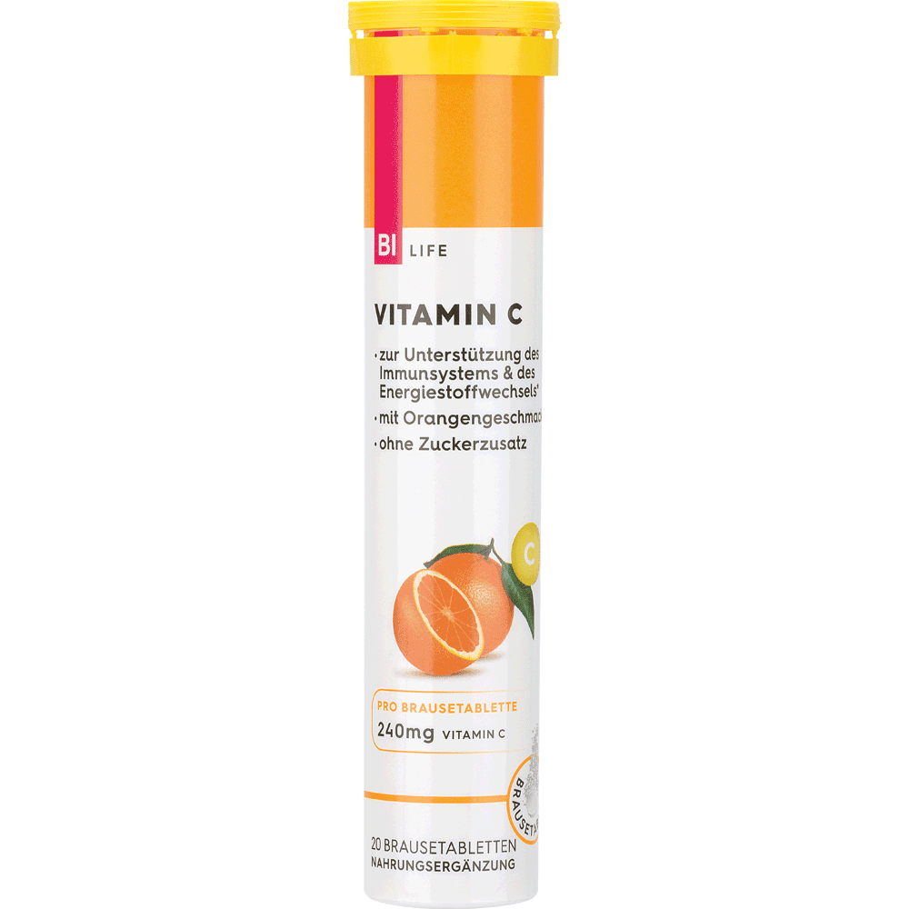 Bild: BI LIFE Vitamin C Brausetabletten 