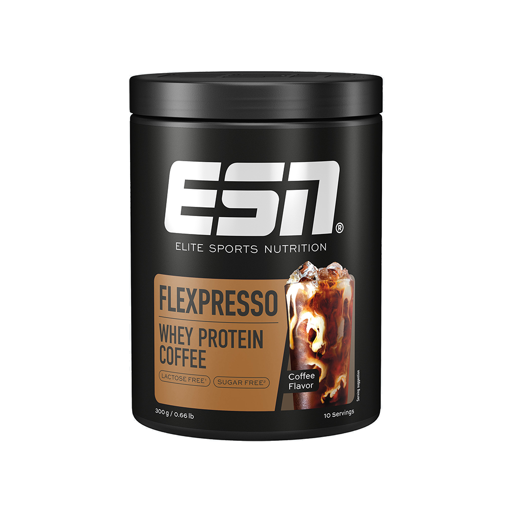 Bild: ESN Flexpresso Whey Protein Coffee Coffee Flavor 