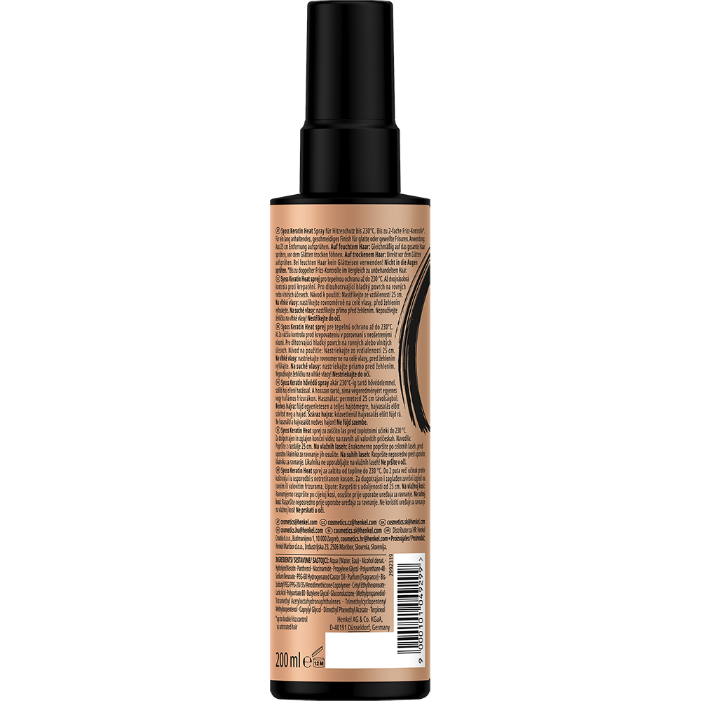 Bild: syoss Kreatin Heat Activated Protecting Spray 