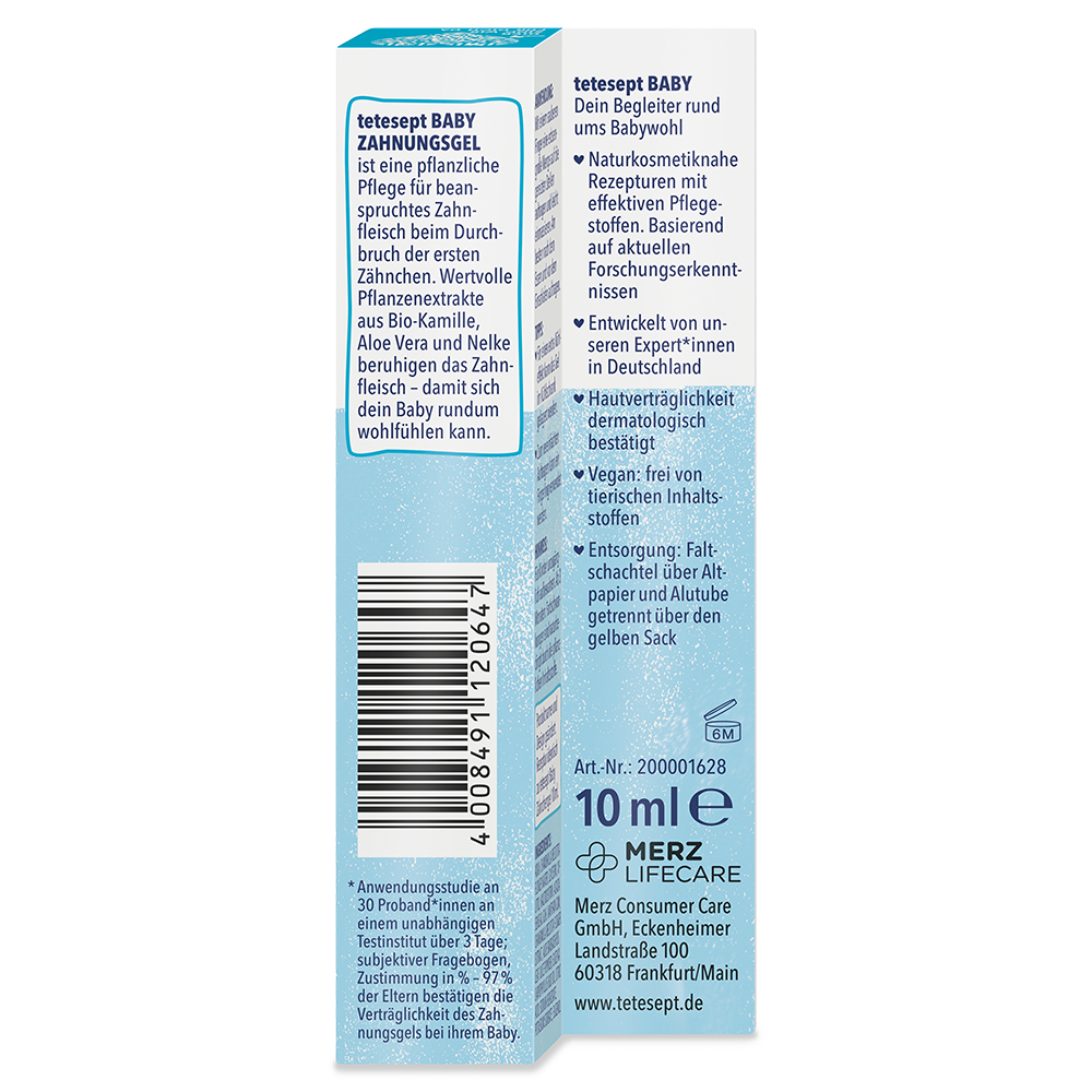 Bild: tetesept: Baby Zahnungsel Pflanzlich mit Bio-Kamille 