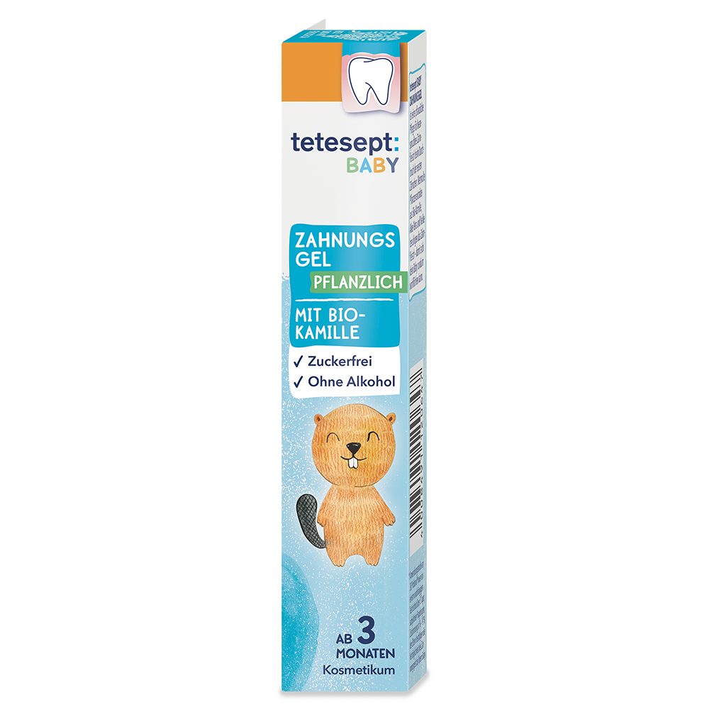 Bild: tetesept: Baby Zahnungsel Pflanzlich mit Bio-Kamille 
