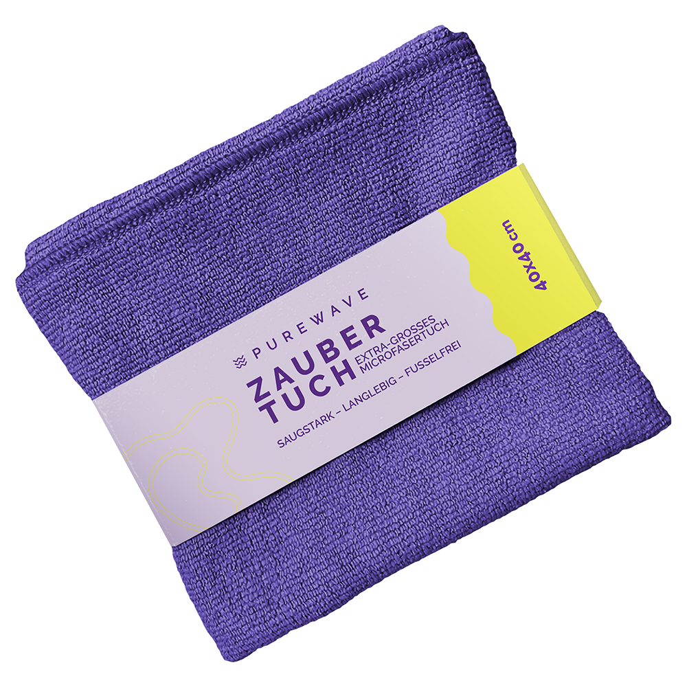 Bild: Purewave Zaubertuch Lila 