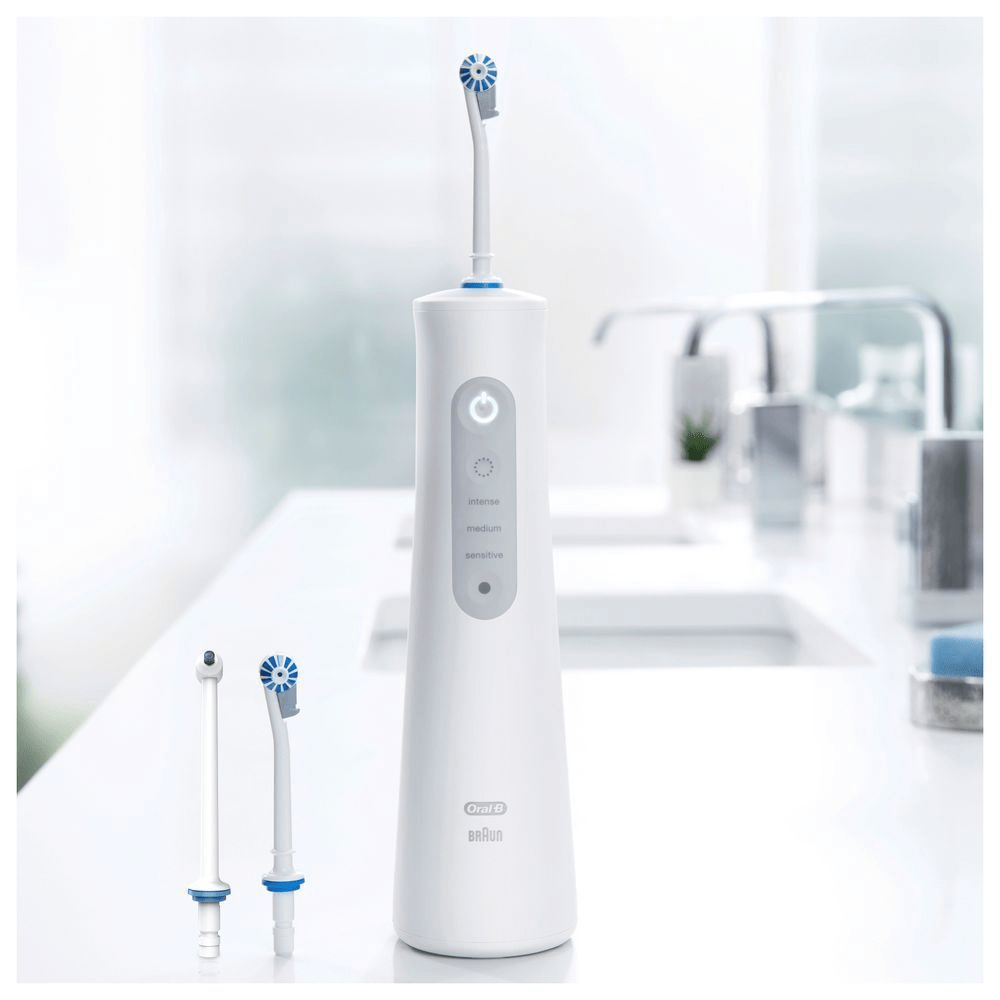Bild: Oral-B AquaCare 6 Kabellose Munddusche, Weiß/Grau 