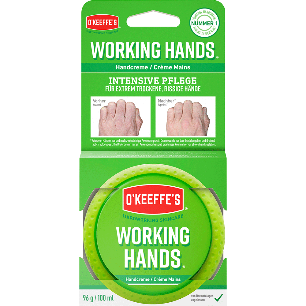 Bild: O'Keeffe's Handcreme Working Hands 