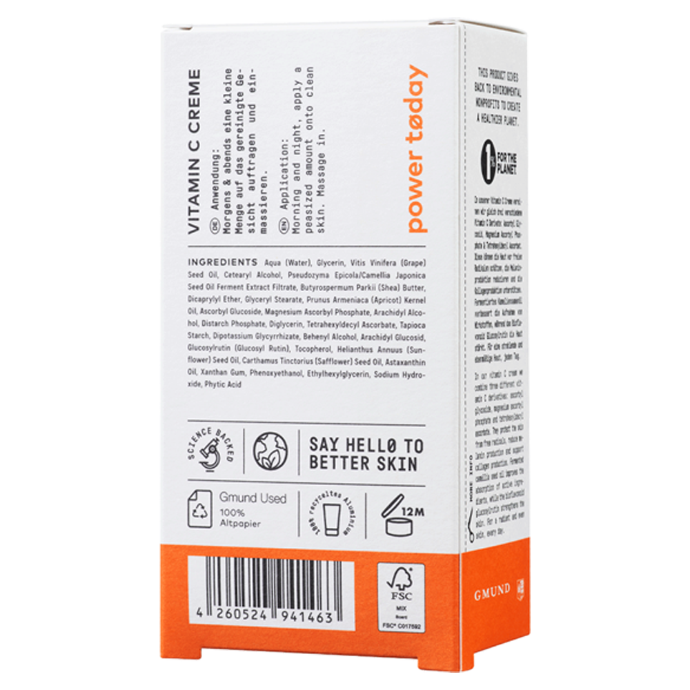 Bild: No Cosmetics Vitamin C Creme Power Today