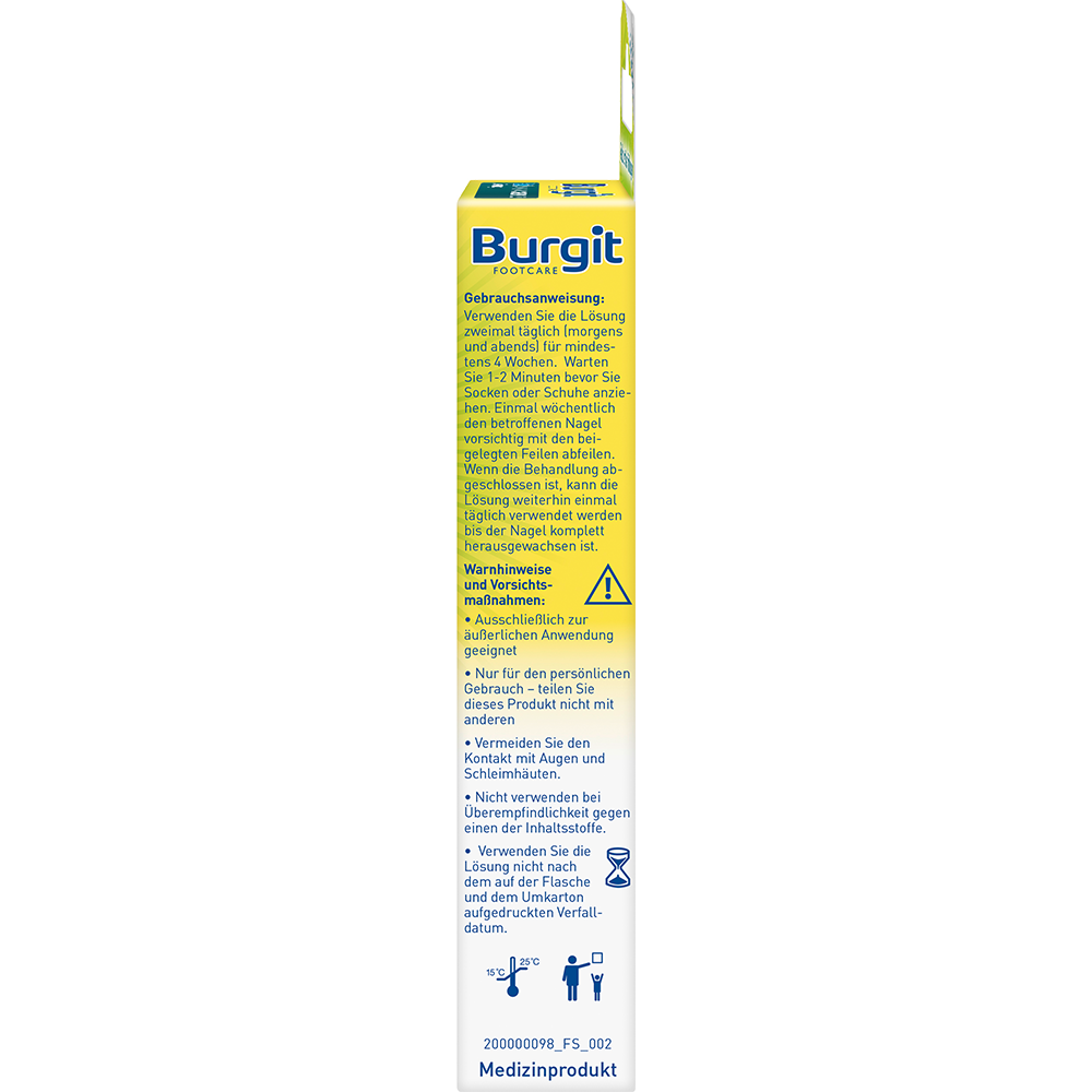 Bild: Burgit Footcare 2in1 Anti Nagelpilz Lösung 