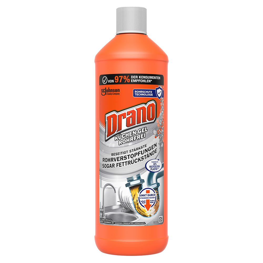 Bild: Drano Küchengel Rohrfrei 