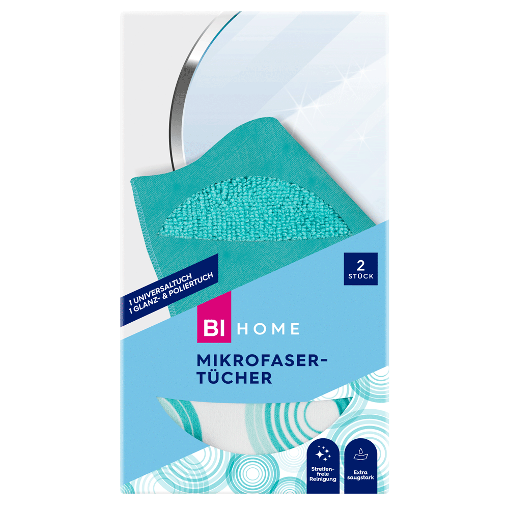 Bild: BI HOME Mikrofasertücher 
