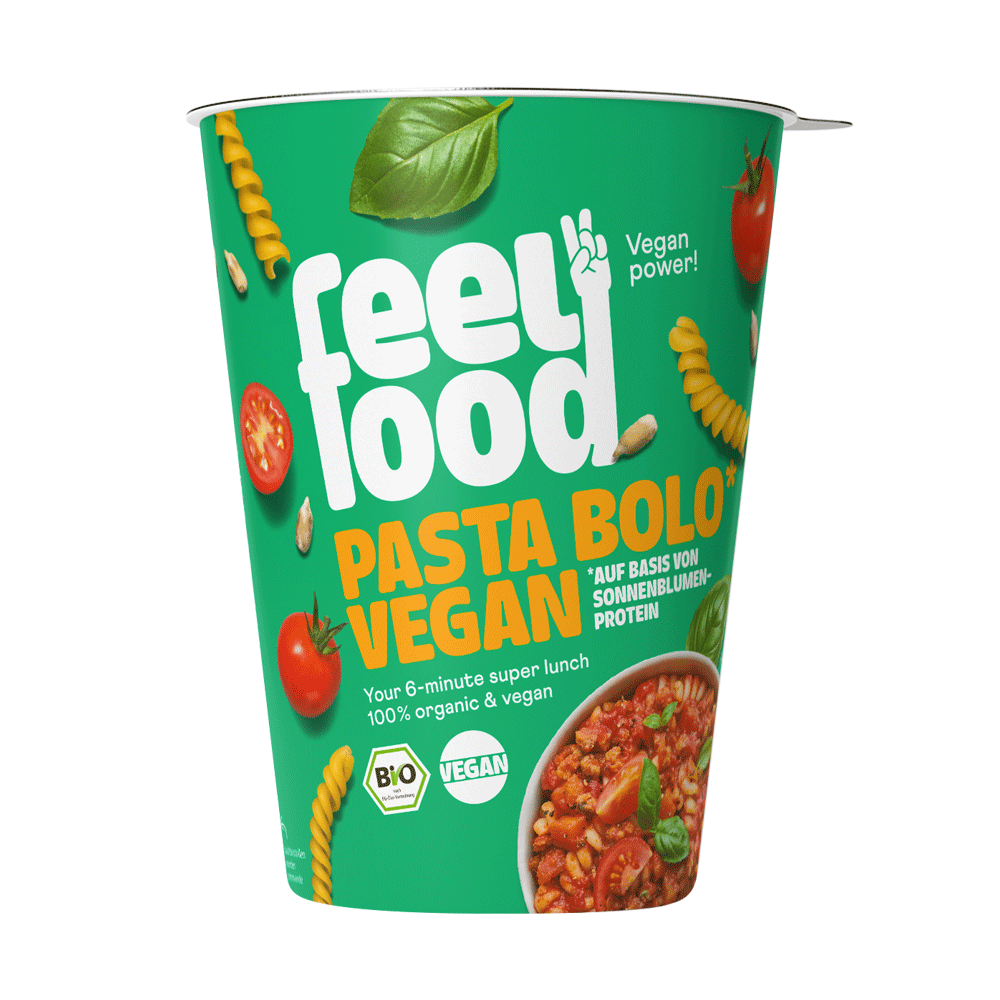 Bild: Feelfood Pasta Bologenese Vegan 